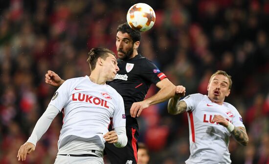 Football. UEFA Europa League. Athletic vs. Spartak