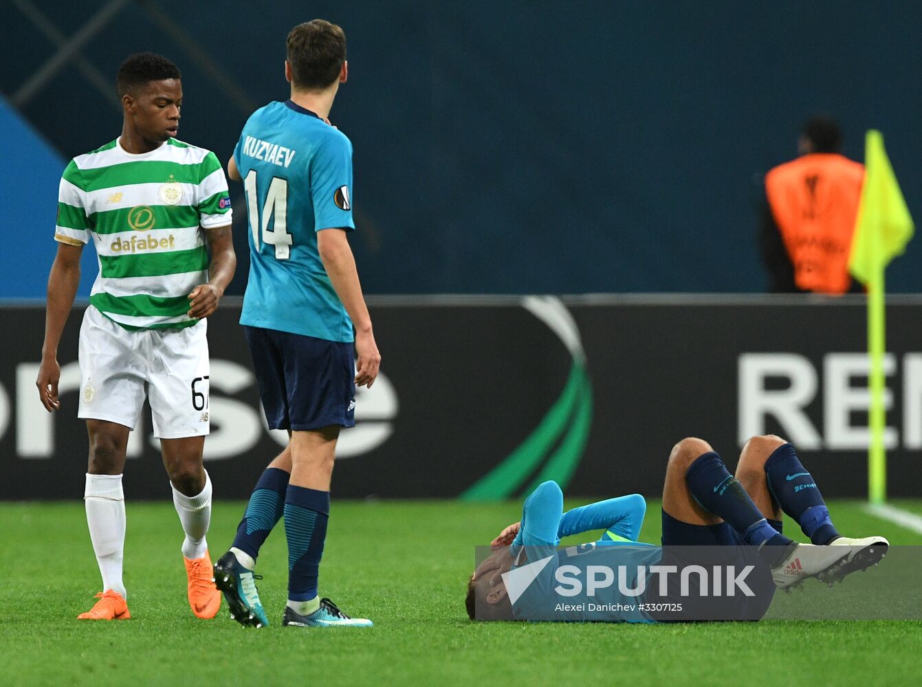 UEFA Europa League. Zenit vs. Celtic