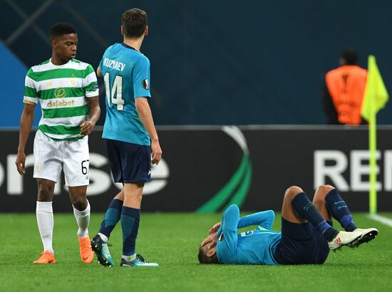 UEFA Europa League. Zenit vs. Celtic
