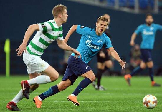 UEFA Europa League. Zenit vs. Celtic