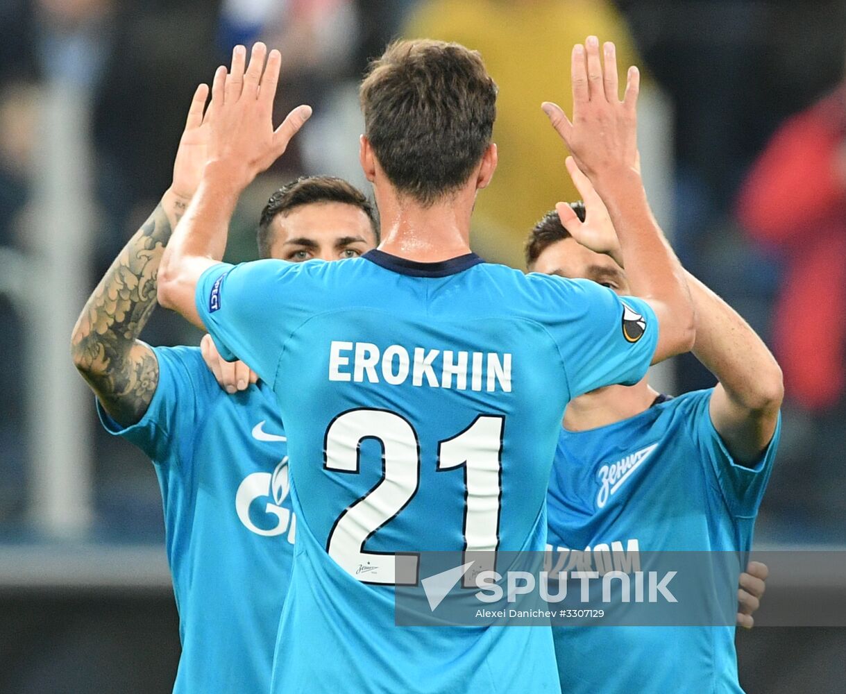 UEFA Europa League. Zenit vs. Celtic
