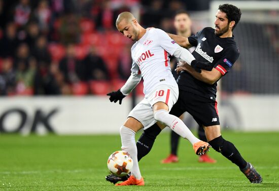 Football. UEFA Europa League. Athletic vs. Spartak