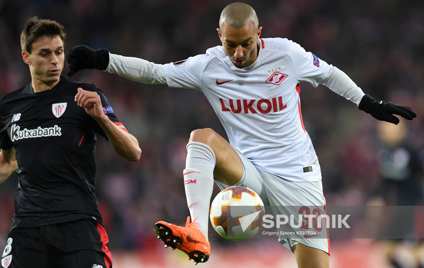 Football. UEFA Europa League. Athletic vs. Spartak