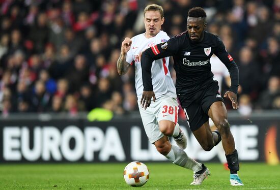 Football. UEFA Europa League. Athletic vs. Spartak