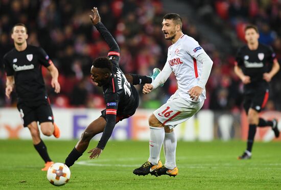 Football. UEFA Europa League. Athletic vs. Spartak