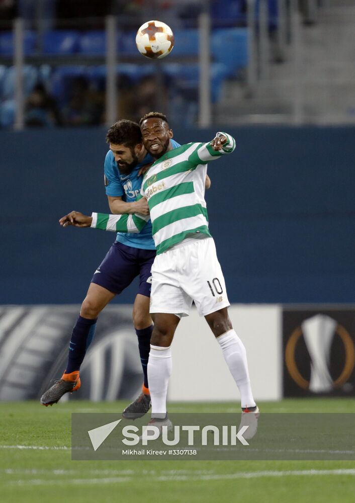 UEFA Europa League. Zenit vs. Celtic