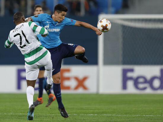 UEFA Europa League. Zenit vs. Celtic