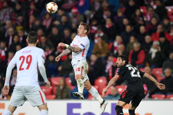 Football. UEFA Europa League. Athletic vs. Spartak