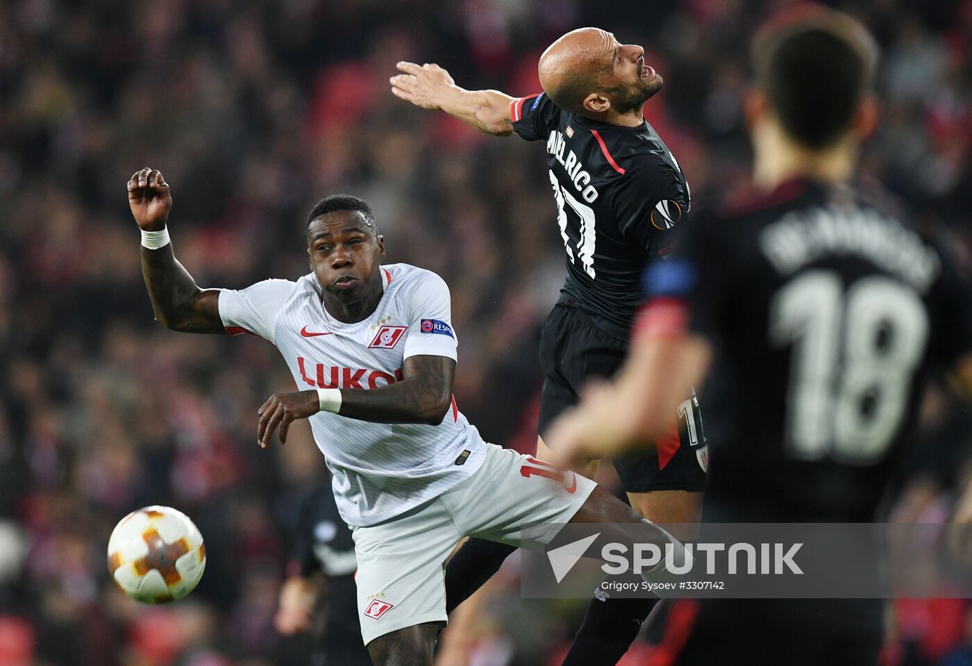 Football. UEFA Europa League. Athletic vs. Spartak