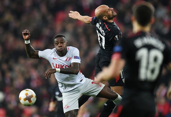 Football. UEFA Europa League. Athletic vs. Spartak