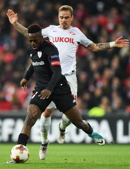 Football. UEFA Europa League. Athletic vs. Spartak