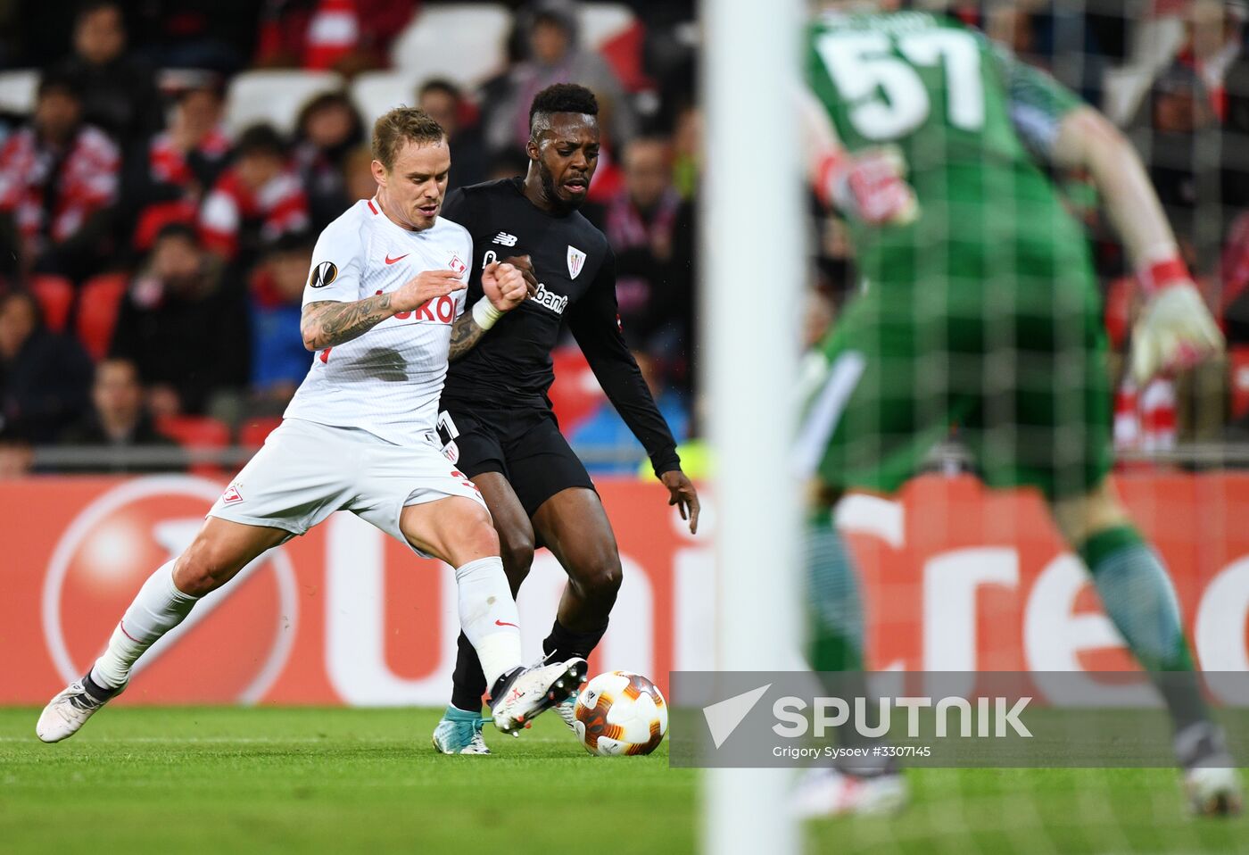 Football. UEFA Europa League. Athletic vs. Spartak
