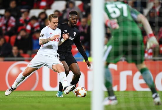 Football. UEFA Europa League. Athletic vs. Spartak