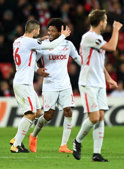 Football. UEFA Europa League. Athletic vs. Spartak