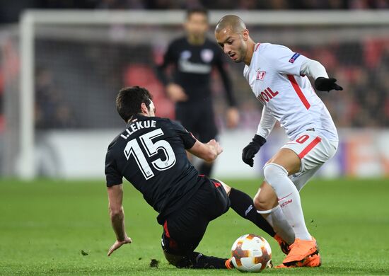 Football. UEFA Europa League. Athletic vs. Spartak