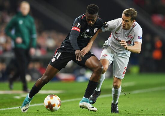 Football. UEFA Europa League. Athletic vs. Spartak