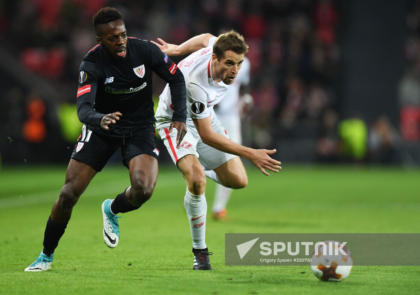 Football. UEFA Europa League. Athletic vs. Spartak