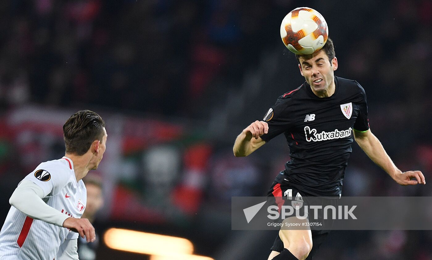 Football. UEFA Europa League. Athletic vs. Spartak