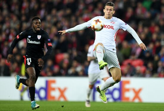 Football. UEFA Europa League. Athletic vs. Spartak