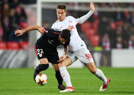 Football. UEFA Europa League. Athletic vs. Spartak