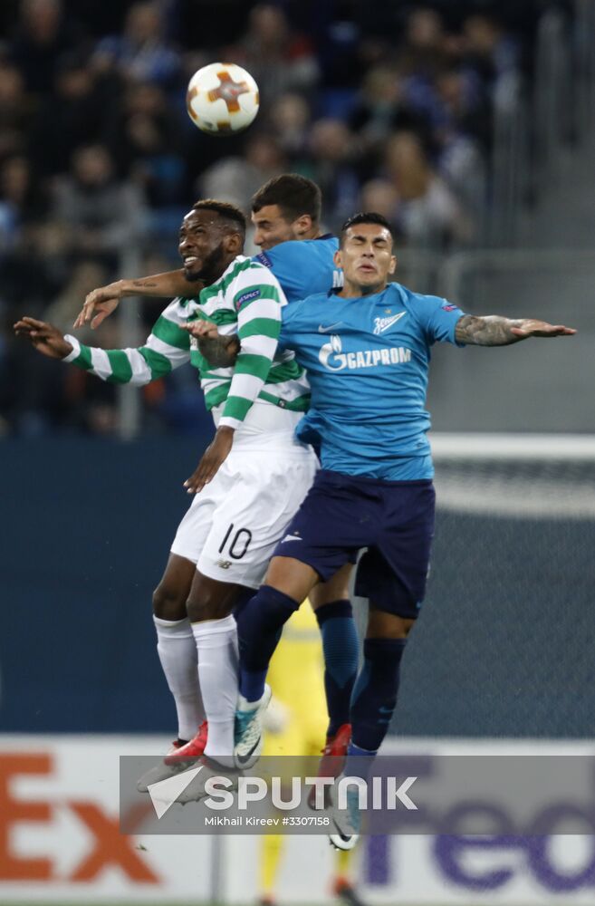 UEFA Europa League. Zenit vs. Celtic
