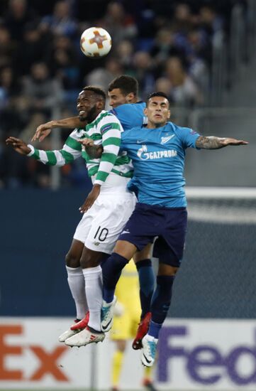 UEFA Europa League. Zenit vs. Celtic