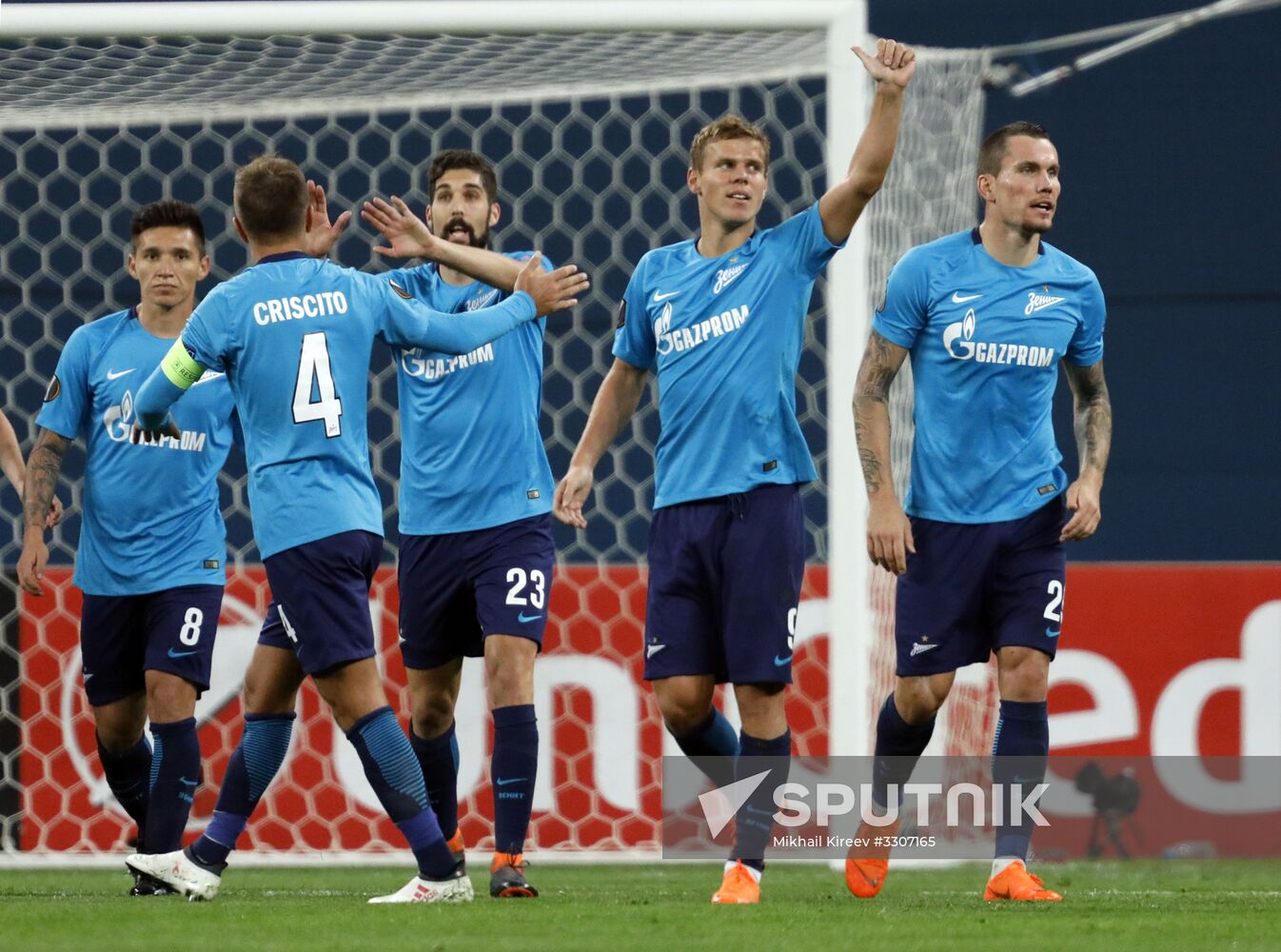 UEFA Europa League. Zenit vs. Celtic