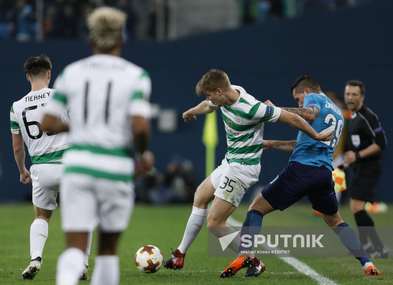 UEFA Europa League. Zenit vs. Celtic