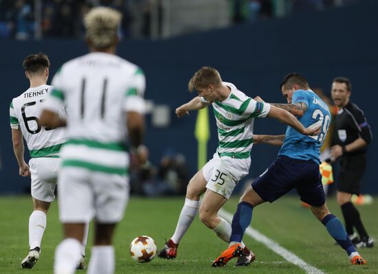 UEFA Europa League. Zenit vs. Celtic
