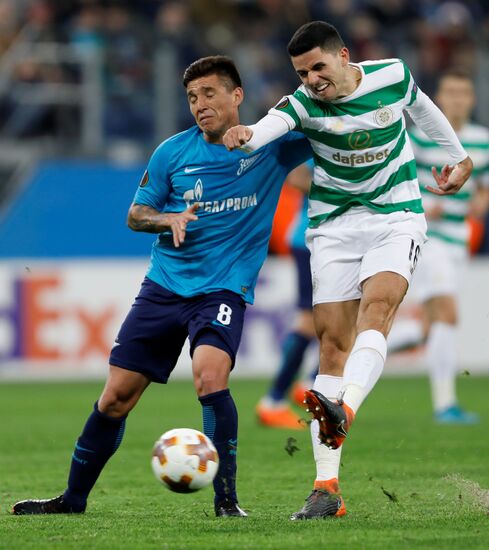 UEFA Europa League. Zenit vs. Celtic