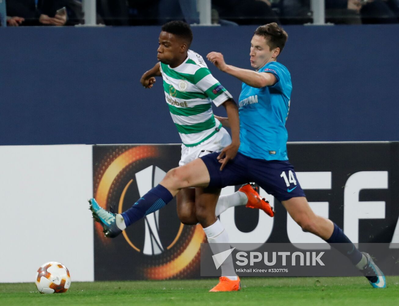 UEFA Europa League. Zenit vs. Celtic