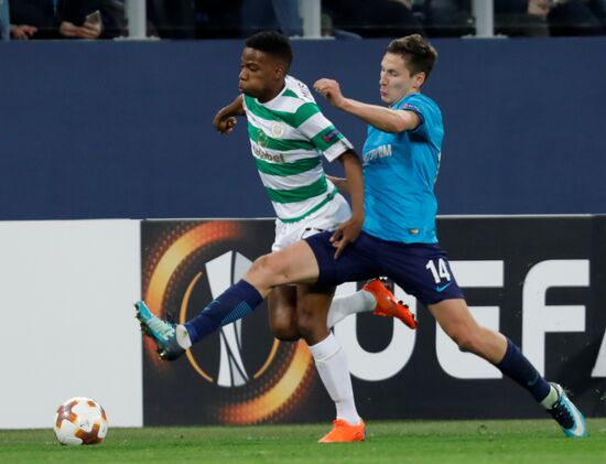 UEFA Europa League. Zenit vs. Celtic