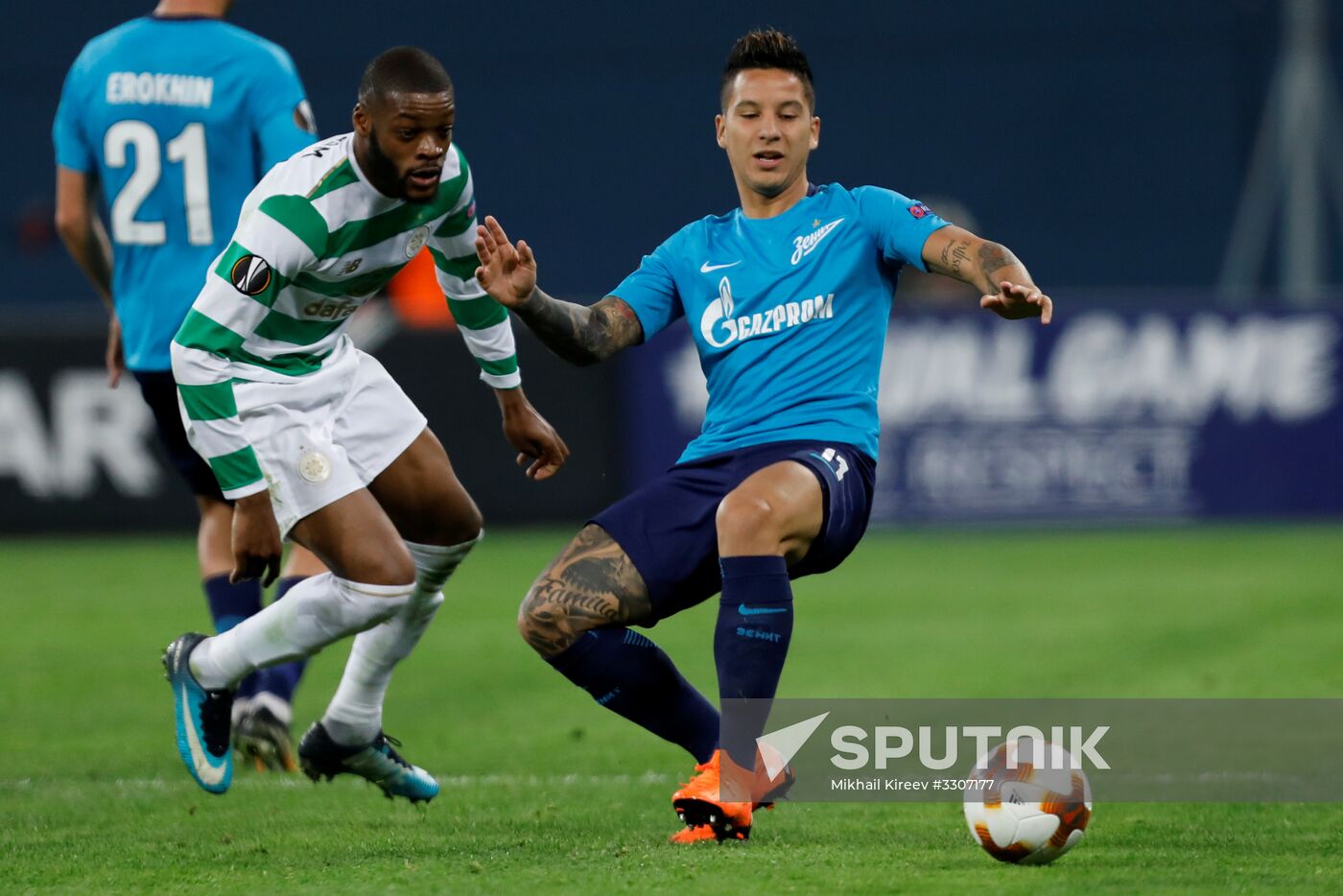 UEFA Europa League. Zenit vs. Celtic