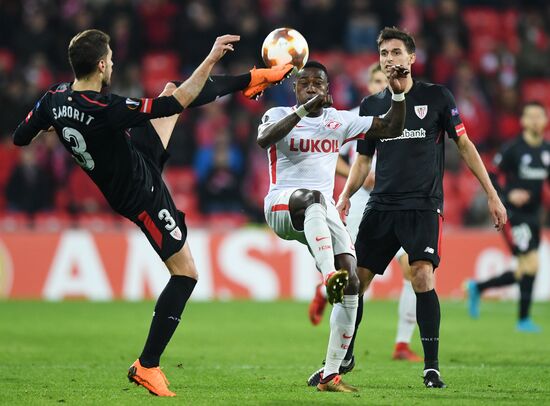 Football. UEFA Europa League. Athletic vs. Spartak