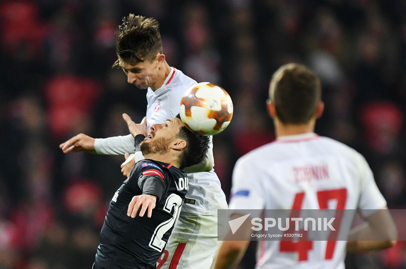 Football. UEFA Europa League. Athletic vs. Spartak