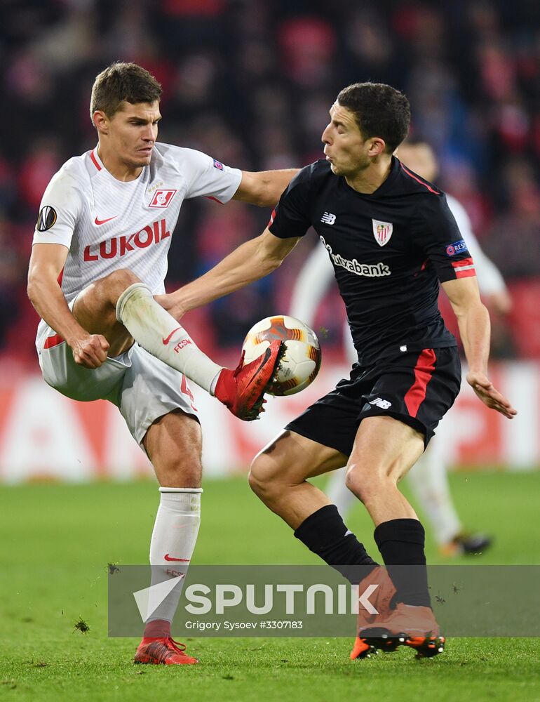 Football. UEFA Europa League. Athletic vs. Spartak