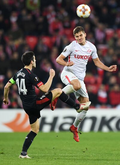 Football. UEFA Europa League. Athletic vs. Spartak