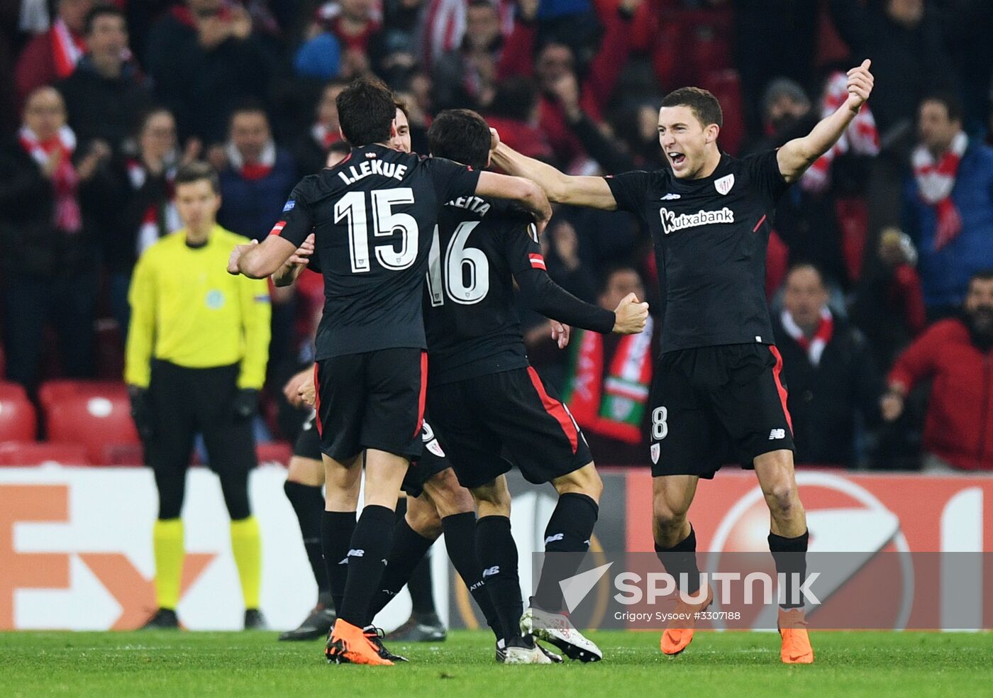 Football. UEFA Europa League. Athletic vs. Spartak