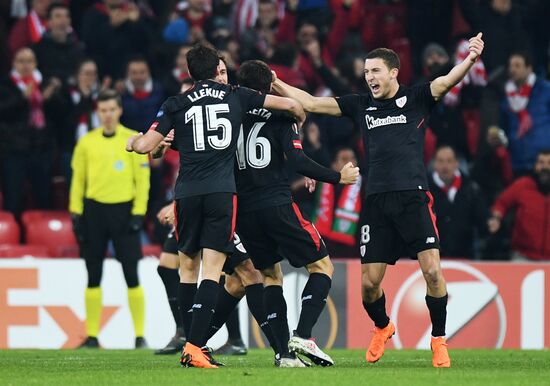 Football. UEFA Europa League. Athletic vs. Spartak