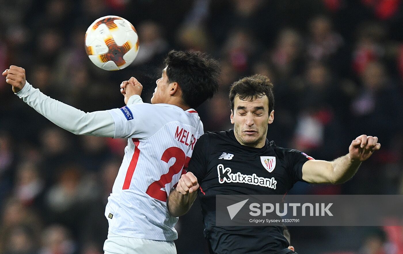 Football. UEFA Europa League. Athletic vs. Spartak