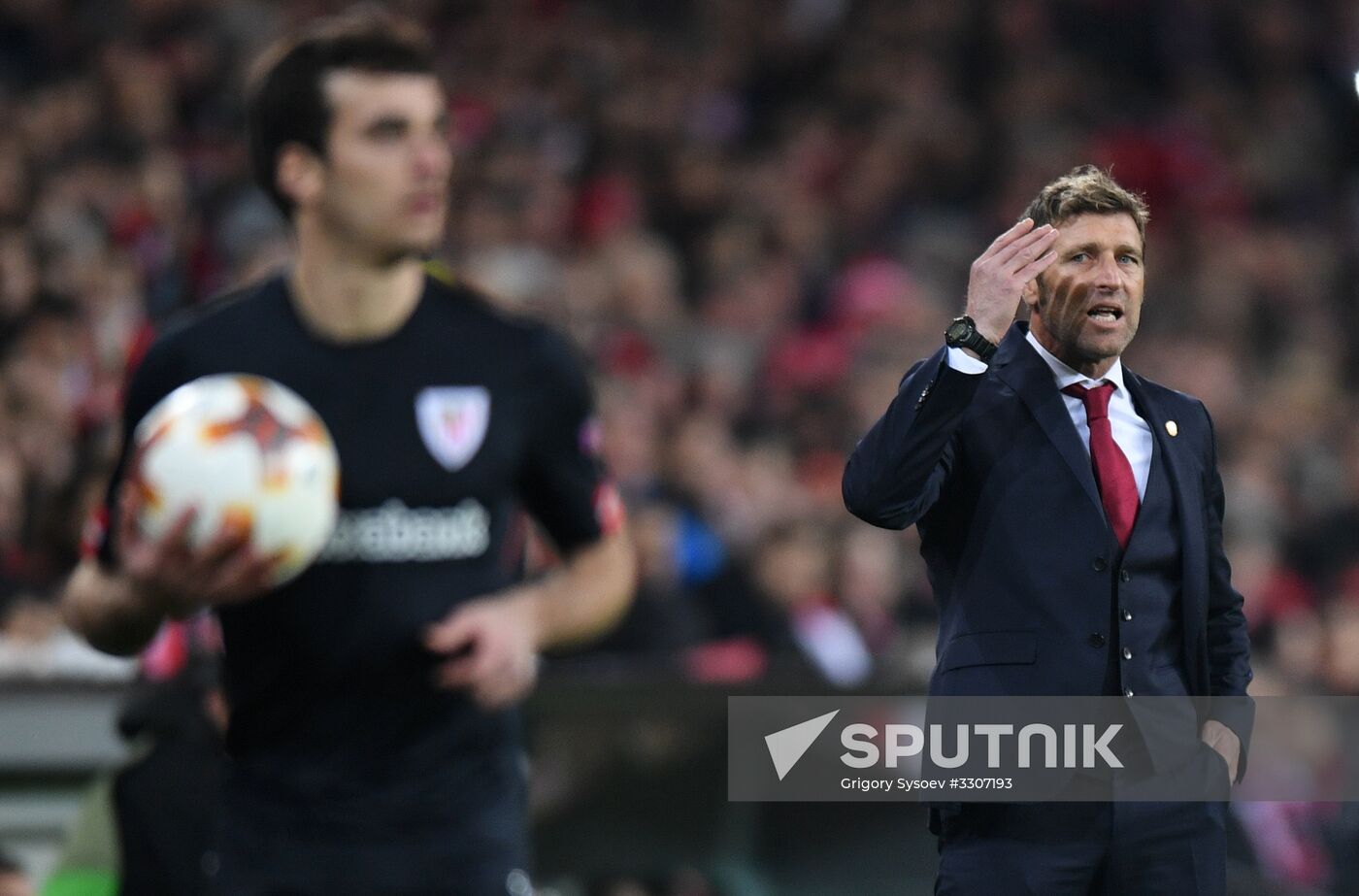 Football. UEFA Europa League. Athletic vs. Spartak