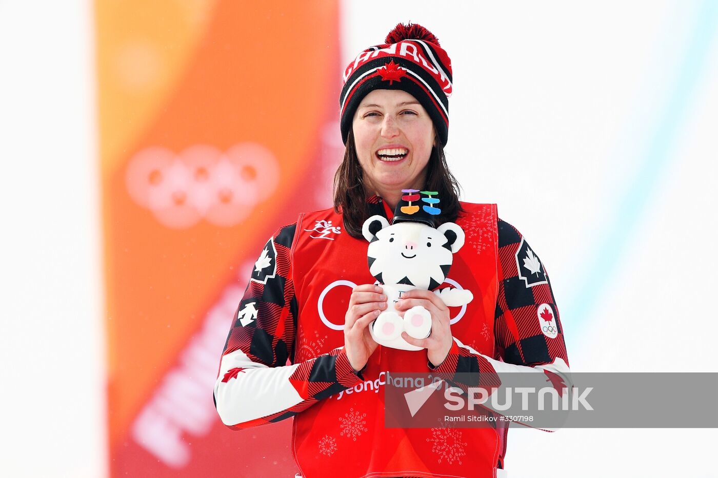 2018 Winter Olympics. Freestyle skiing. Women. Ski cross