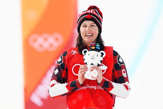 2018 Winter Olympics. Freestyle skiing. Women. Ski cross