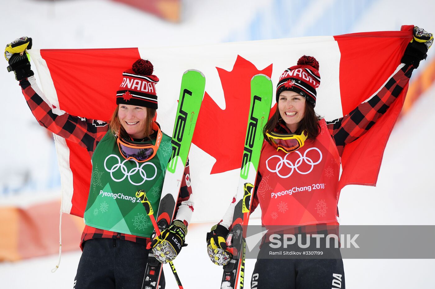 2018 Winter Olympics. Freestyle skiing. Women. Ski cross