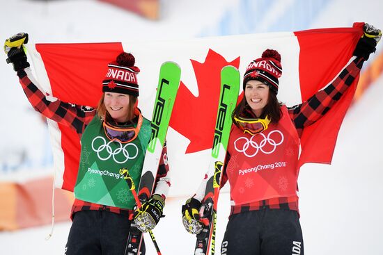 2018 Winter Olympics. Freestyle skiing. Women. Ski cross