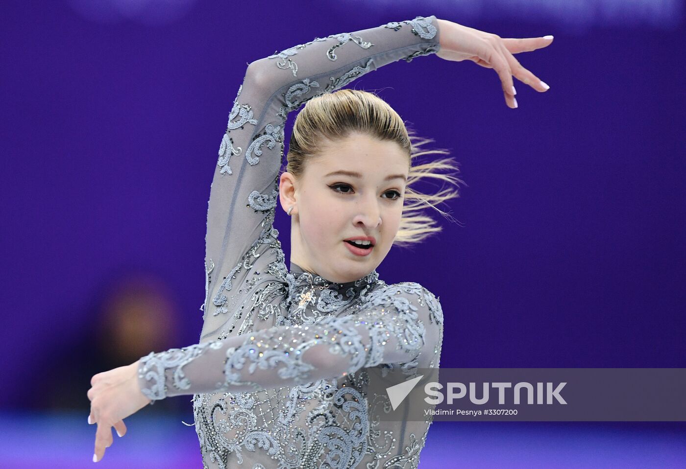 2018 Winter Olympics. Figure skating. Women. Free skating
