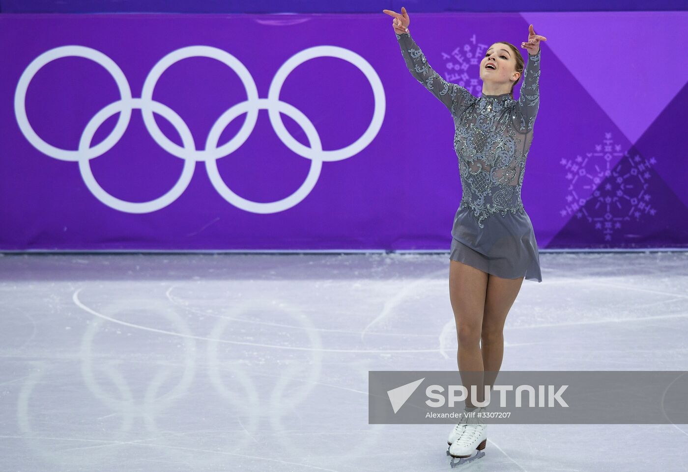 2018 Winter Olympics. Figure skating. Women. Free skating