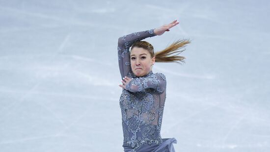 2018 Winter Olympics. Figure skating. Women. Free skating