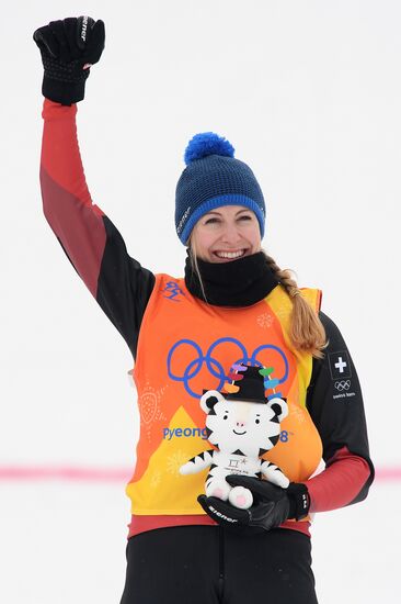 2018 Winter Olympics. Freestyle skiing. Women. Ski cross