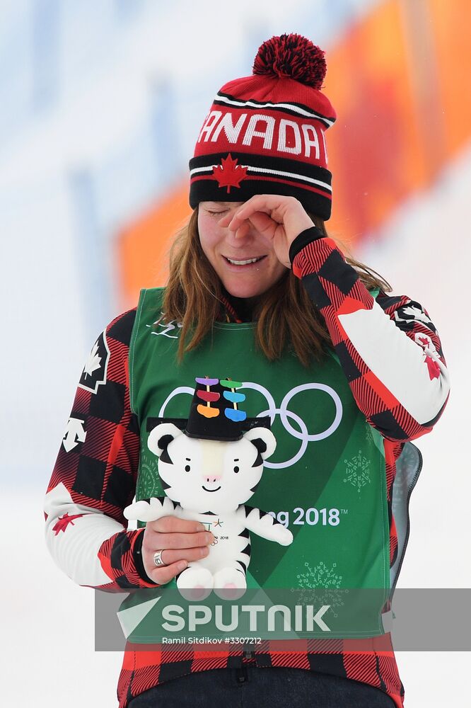 2018 Winter Olympics. Freestyle skiing. Women. Ski cross
